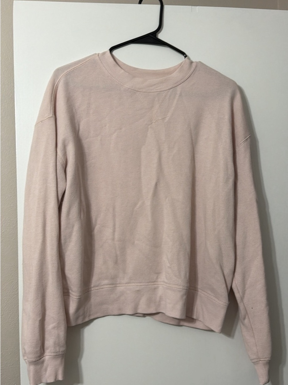 SO Light Pink Crewneck Sweater